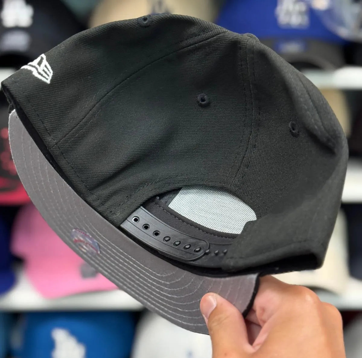 New Era Los Angeles Dodgers 'Sakura: Ohtani, Sasaki, Yamamoto' Black 9FIFTY Snapback - Product Image