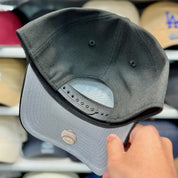 New Era Los Angeles Dodgers 'Silver Stitch' A-Frame Black 9FORTY Snapback - Product Image