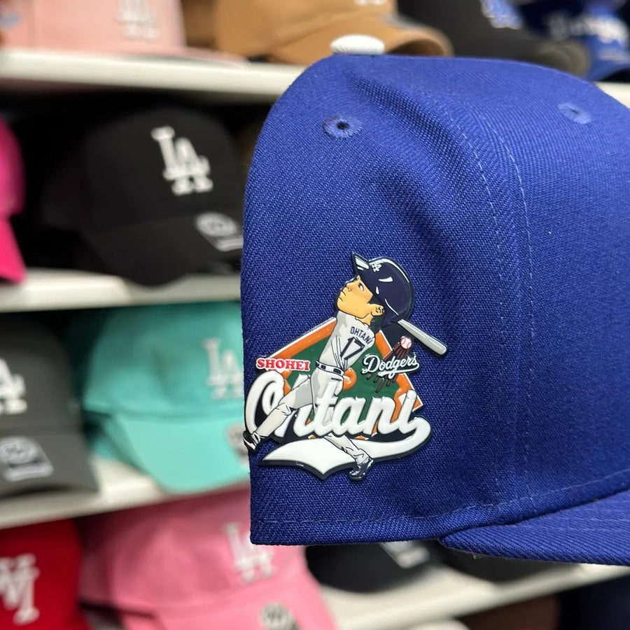 New Era Los Angeles Dodgers 'Sohei Ohtani' Blue/White 9FIFTY Snapback - Product Image