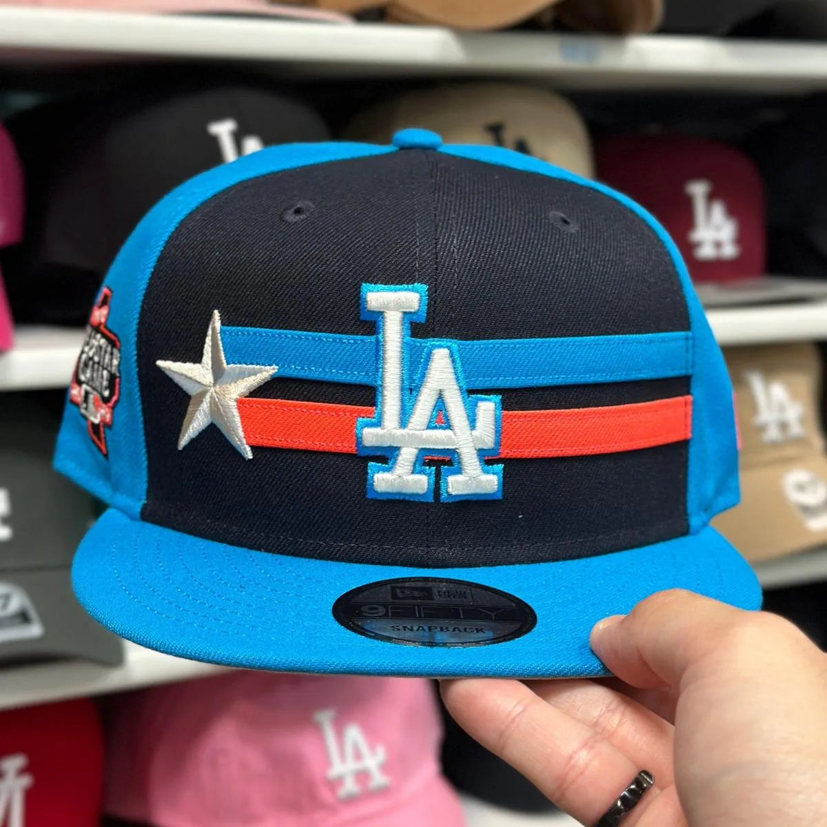 New Era Los Angeles Dodgers 'Texas All Star Game' Multicolor 9FIFTY Snapback - Product Image
