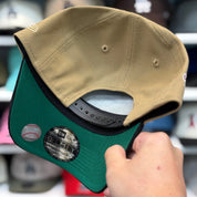 New Era Los Angeles Dodgers Upside Down Logo '1988 World Series' A-Frame Dessert/Black Corduroy 9FORTY Snapback - Product Image