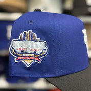 New Era Los Angeles Dodgers Upside Down Logo '40th Anniversary' A-Frame Blue/Black 9FORTY Snapback - Product Image