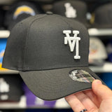 New Era Los Angeles Dodgers 'Upside Down Logo' A-Frame Black 9FORTY Snapback