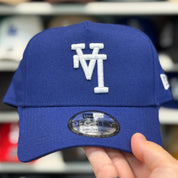 New Era Los Angeles Dodgers 'Upside Down Logo' A-Frame Blue 9FORTY Snapback - Product Image