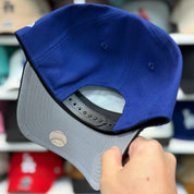 New Era Los Angeles Dodgers 'Upside Down Logo' A-Frame Blue/Black 9FORTY Snapback - Product Image