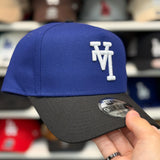 New Era Los Angeles Dodgers 'Upside Down Logo' A-Frame Blue/Black 9FORTY Snapback