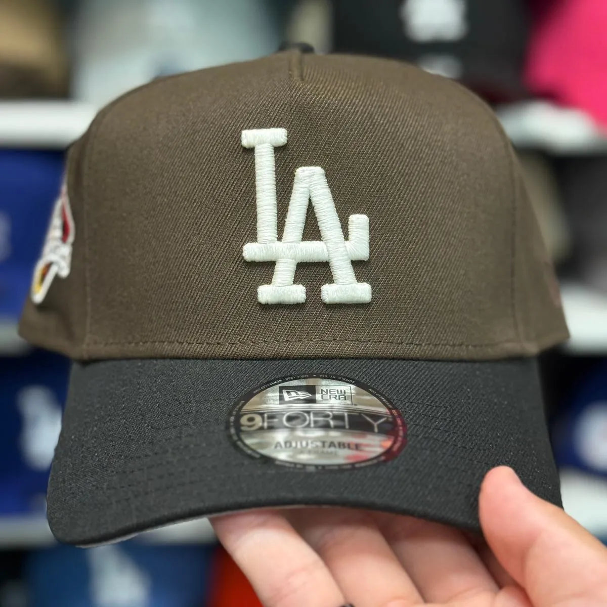New Era Los Angeles Dodgers 'Viva Los Dodgers' A-Frame Brown/Black 9FORTY Snapback - Product Image