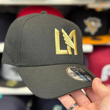 New Era Los Angeles Football Club A-Frame Black 9FORTY Snapback