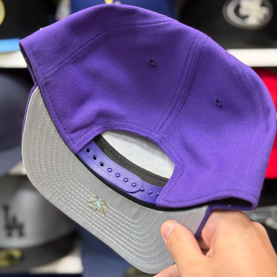 New Era Los Angeles Lakers A-Frame Purple 9FIFTY Snapback - Product Image