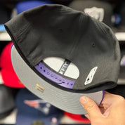 New Era Los Angeles Lakers Black/Purple 9FIFTY Snapback - Product Image