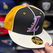 New Era Los Angeles Lakers Multicolor 59FIFTY Fitted Hat - Product Image
