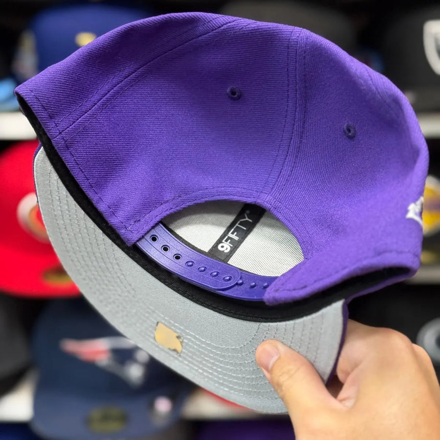 New Era Los Angeles Lakers 'State Identity' Purple 9FIFTY Snapback - Product Image