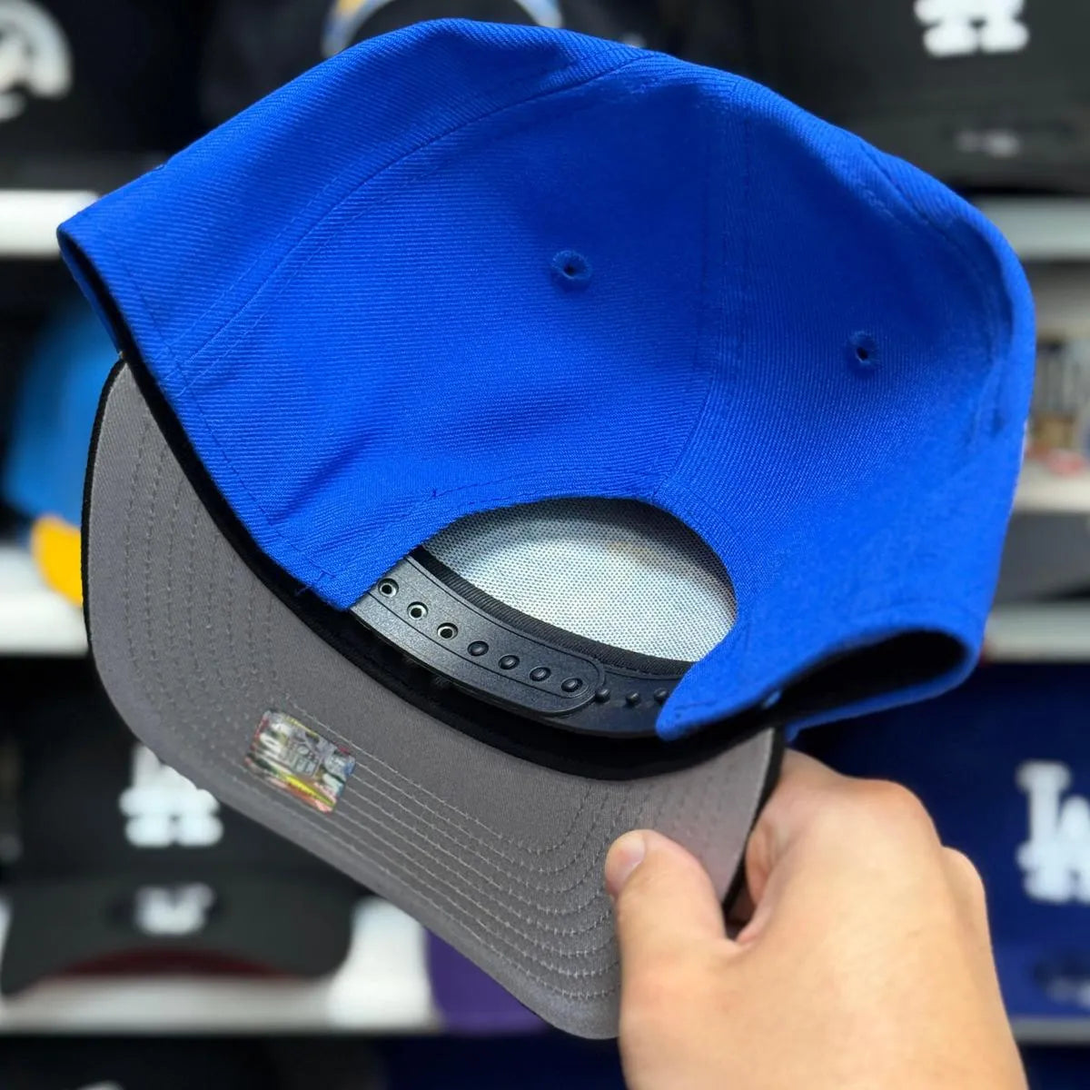 New Era Los Angeles Rams '2000 Pro Bowl' A-Frame Blue/Black 9FIFTY Snapback - Product Image