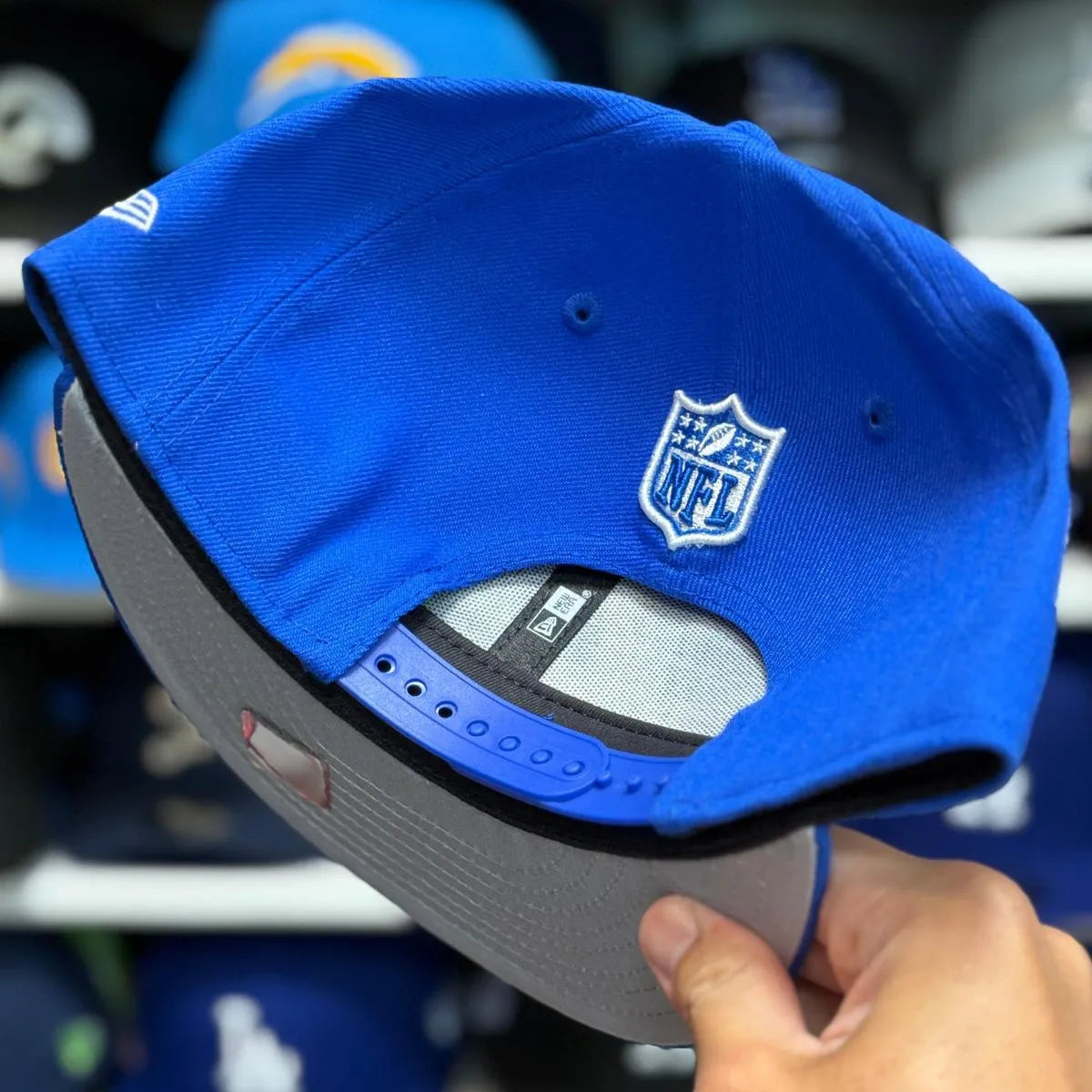 New Era Los Angeles Rams 'Rams House' Blue 9FIFTY Snapback - Product Image