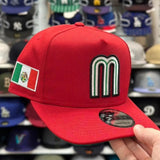 New Era Mexico M 'World Baseball Classic' A-Frame Red 9FIFTY Snapback