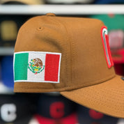 New Era Mexico WBC A-Frame Tan 9FORTY Snapback - Product Image