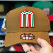 New Era Mexico WBC A-Frame Tan 9FORTY Snapback - Product Image