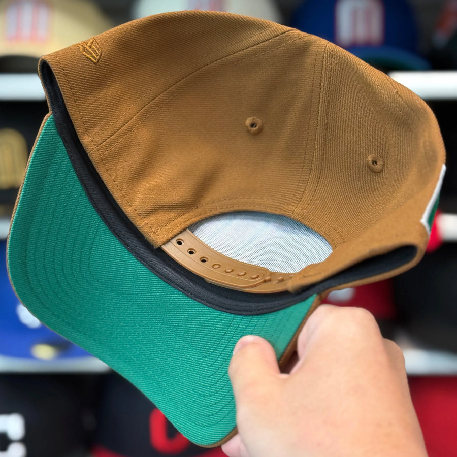 New Era Mexico WBC A-Frame Tan 9FORTY Snapback - Product Image