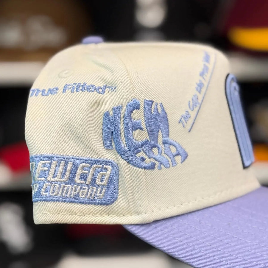 New Era Mexico WBC 'NE Anniversary' A-Frame Creme/Lavender 9FORTY Snapback - Product Image