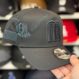 New Era Mexico WBC'NE Anniversary' A-Frame All Black 9FORTY Snapback