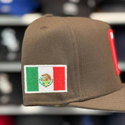 New Era Mexico World Baseball Classics A-Frame Brown 9FIFTY Snapback - Product Image