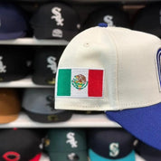 New Era Mexico World Baseball Classics A-Frame Creme/Blue 9FIFTY Snapback - Product Image