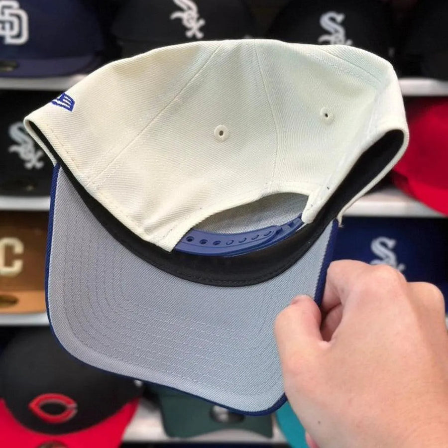 New Era Mexico World Baseball Classics A-Frame Creme/Blue 9FIFTY Snapback - Product Image