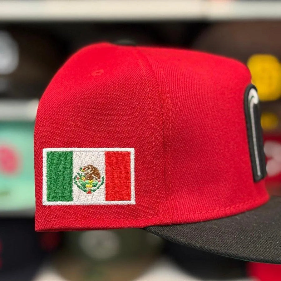 New Era Mexico World Baseball Classics A-Frame Red/Black 9FIFTY Snapback - Product Image