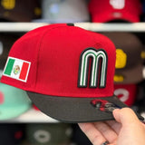 New Era Mexico World Baseball Classics A-Frame Red/Black 9FIFTY Snapback