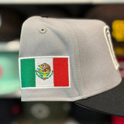 New Era Mexico World Baseball Classics A-Frame Silver/Black 9FORTY Snapback - Product Image