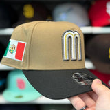 New Era Mexico World Baseball Classics A-Frame Tan/Black 9FORTY Snapback