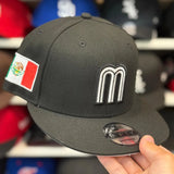 New Era Mexico World Baseball Classics Black 9FIFTY Snapback
