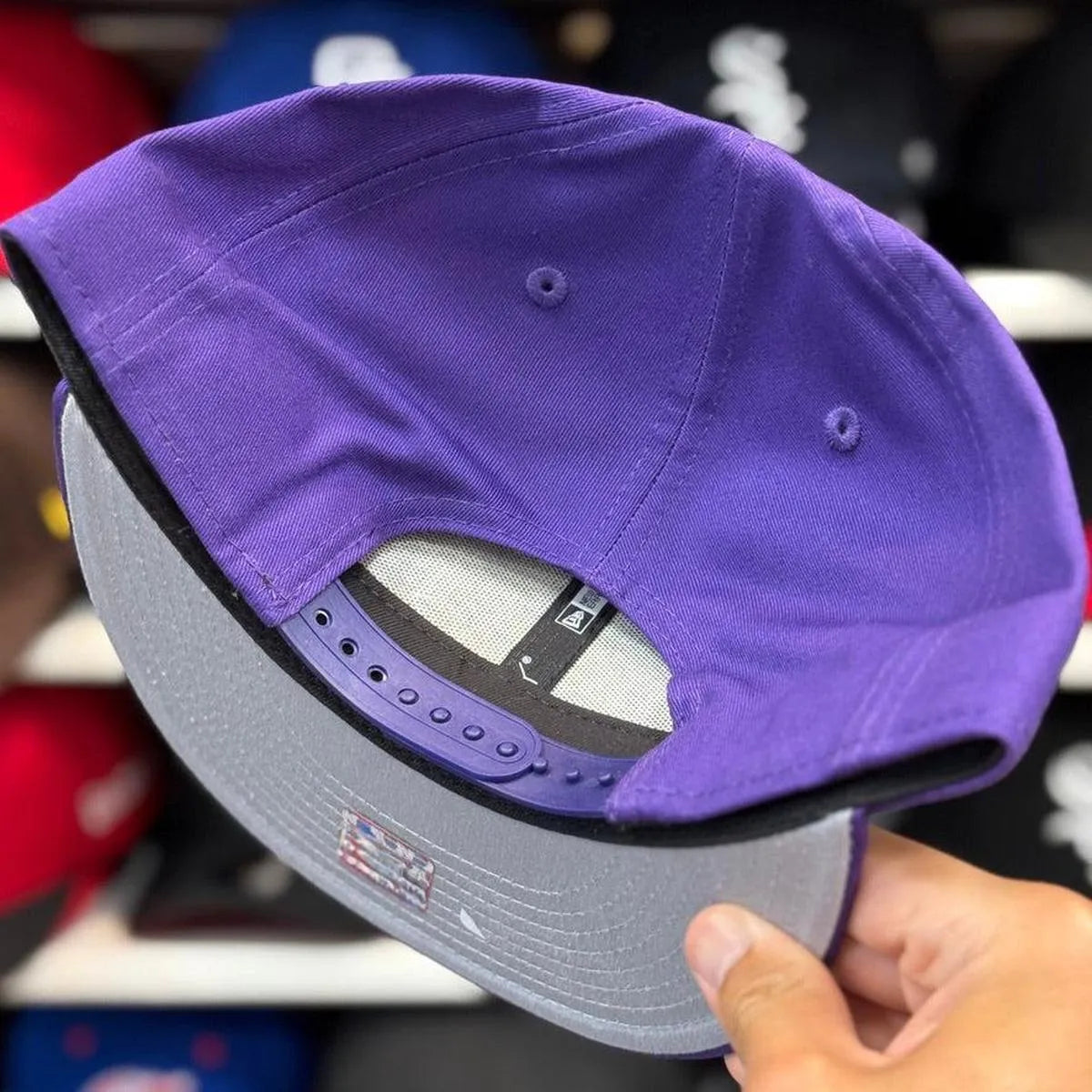 New Era Minnesota Vikings Purple 9FIFTY Snapback - Product Image