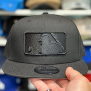 New Era MLB 'Batterman Logo' All Black 9FIFTY Snapback - Product Image