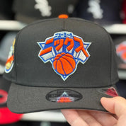 New Era New York Knicks 'Katakana 2x Champions' A-Frame Black 9FIFTY Snapback - Product Image
