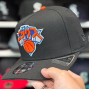 New Era New York Knicks 'Katakana 2x Champions' A-Frame Black 9FIFTY Snapback - Product Image