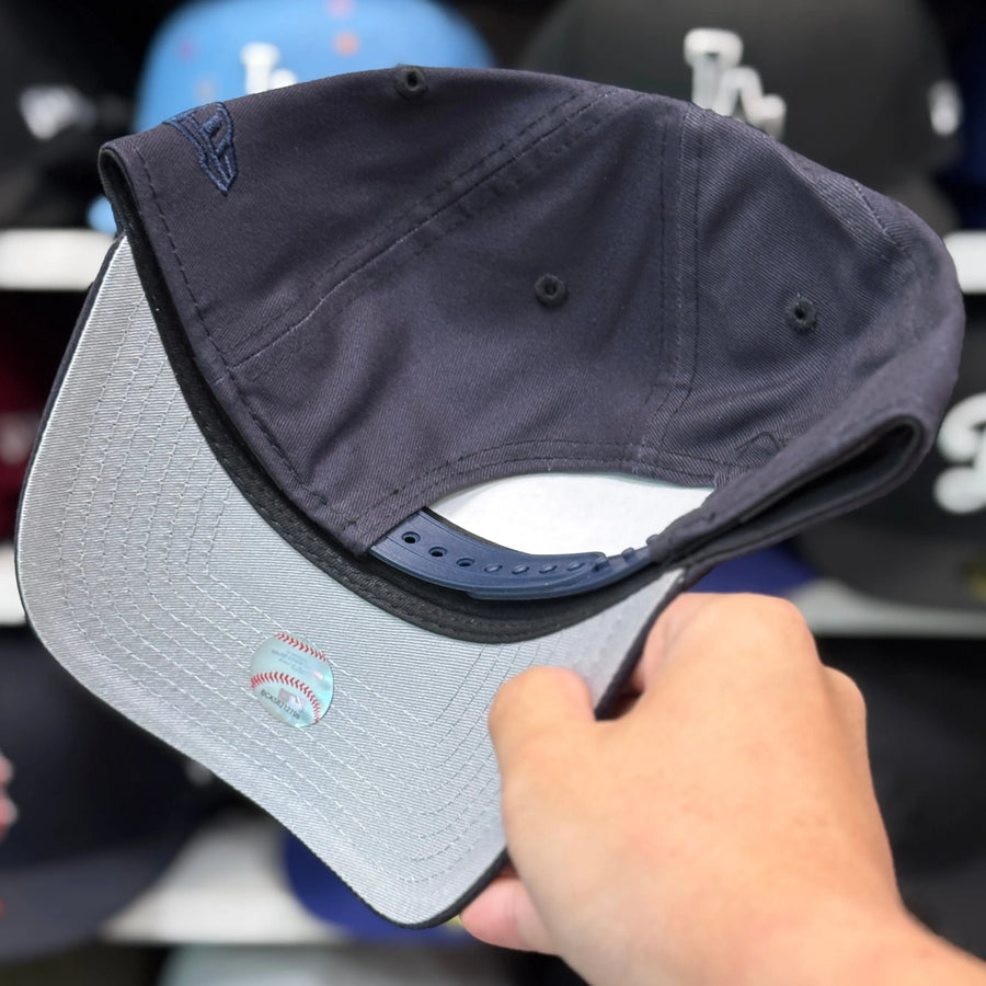 New Era New York Yankees '1961 Yankees Stadium' A-Frame Navy 9FORTY Snapback - Product Image