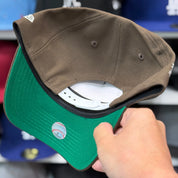 New Era New York Yankees '1998 World Series' A-Frame Brown 9FORTY Snapback - Product Image