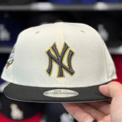 New Era New York Yankees '1998 World Series' Creme/Black 9FIFTY Snapback - Product Image