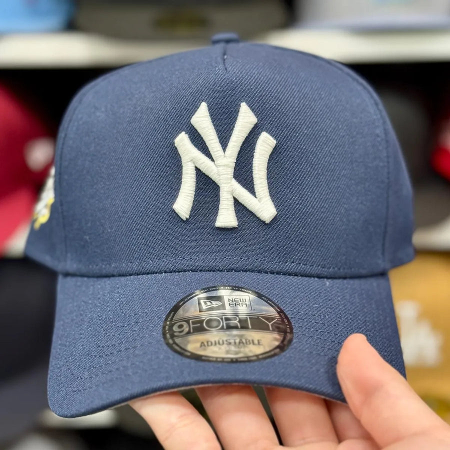 New Era New York Yankees '1999 World Series' A-Frame Navy 9FORTY Snapback - Product Image
