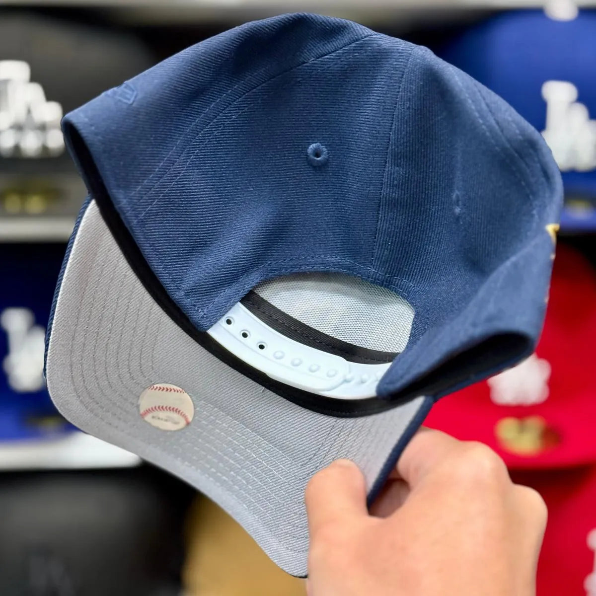 New Era New York Yankees '1999 World Series' A-Frame Navy 9FORTY Snapback - Product Image