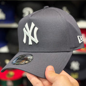 New Era New York Yankees A-Frame Dark Grey 9FORTY Snapback - Product Image