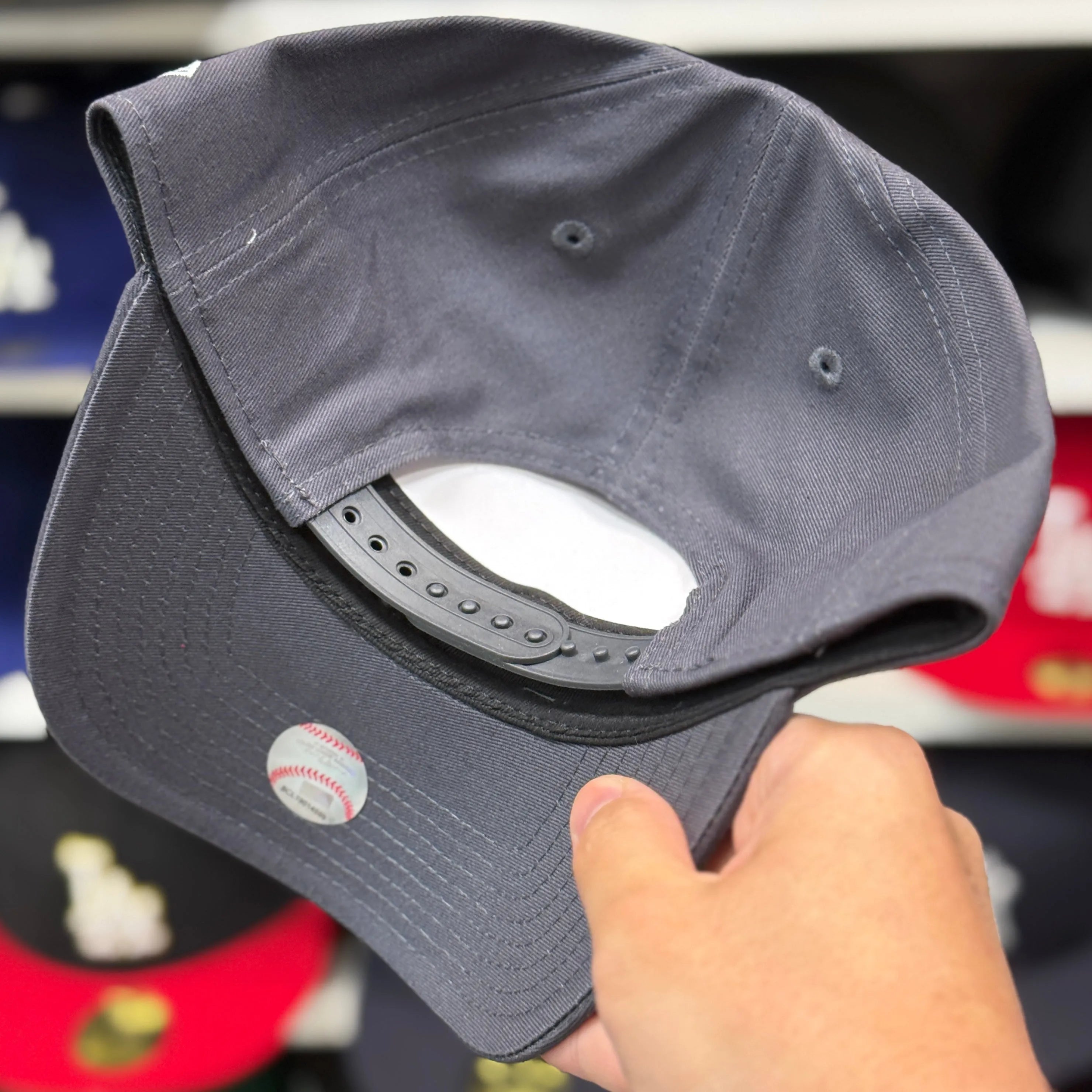 New Era New York Yankees A-Frame Dark Grey 9FORTY Snapback - Product Image