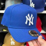 New Era New York Yankees A-Frame Royal Blue 9FORTY Snapback - Product Image