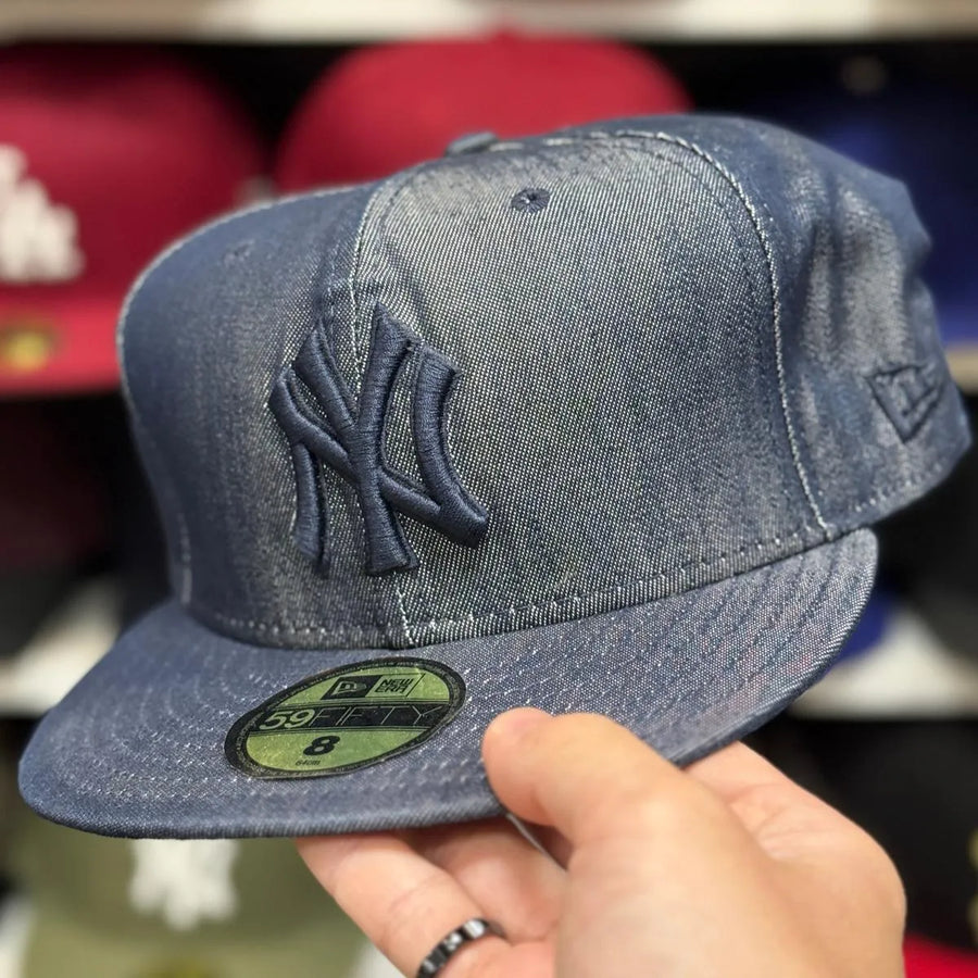 New Era New York Yankees 'Denim' Navy 59FIFTY Fitted Hat - Product Image