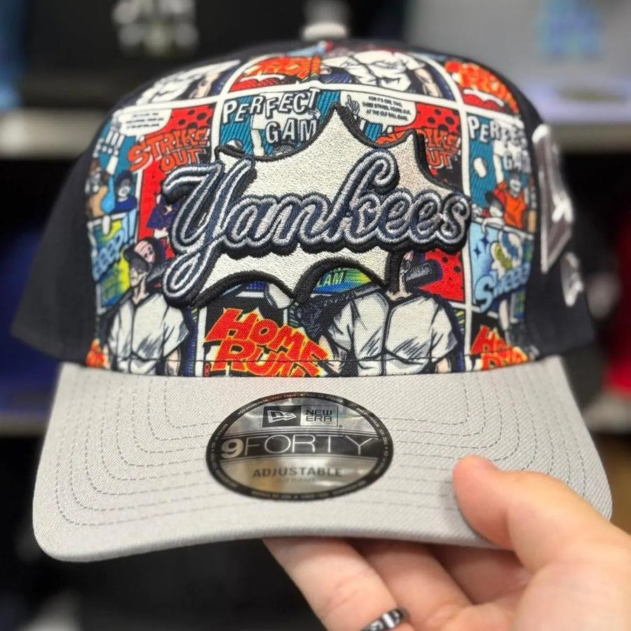 New Era New York Yankees 'Diamond Hero Edition' A-Frame 9FORTY Snapback Navy - Product Image