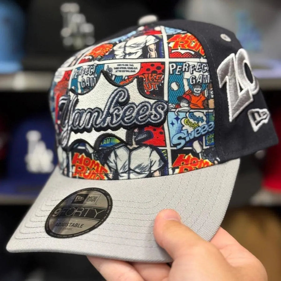 New Era New York Yankees 'Diamond Hero Edition' A-Frame 9FORTY Snapback Navy - Product Image