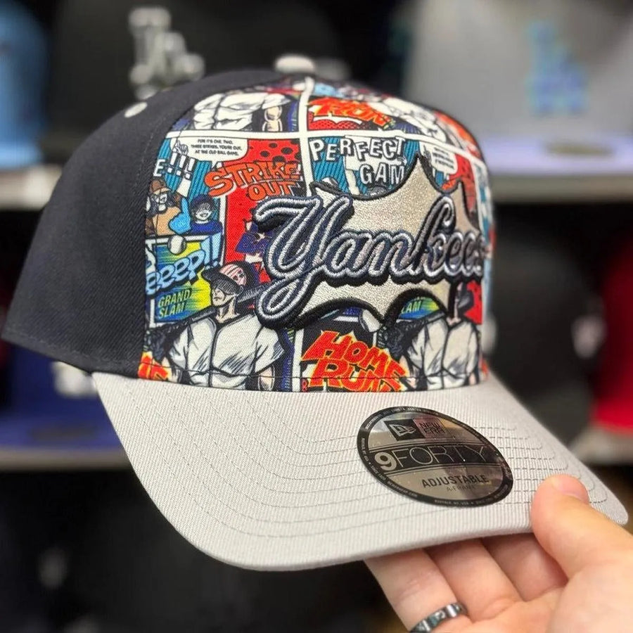 New Era New York Yankees 'Diamond Hero Edition' A-Frame 9FORTY Snapback Navy - Product Image