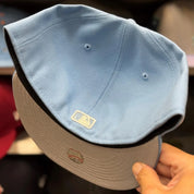 New Era New York Yankees Light Blue 59FIFTY Fitted Hat - Product Image