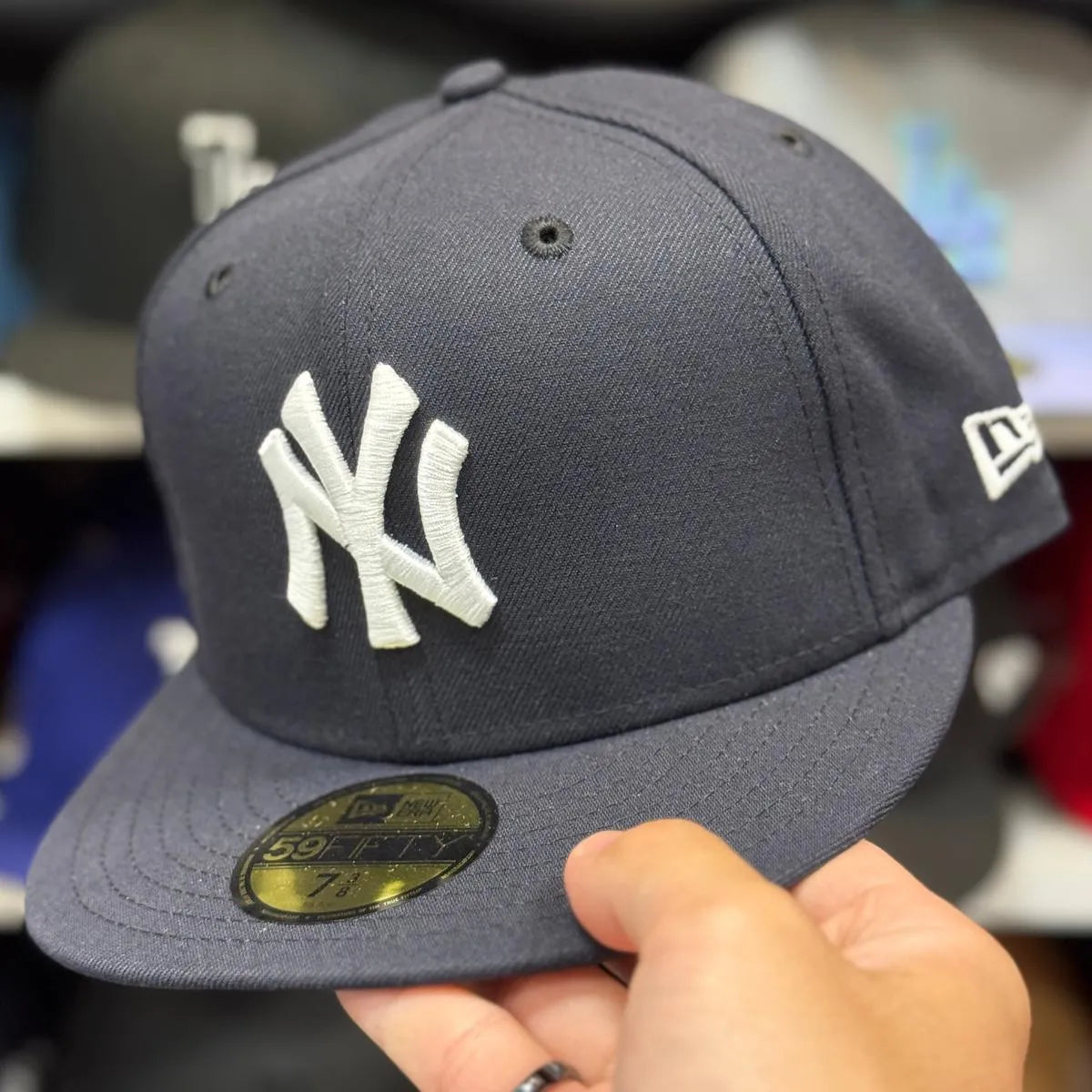 New Era New York Yankees Navy 59FIFTY Fitted Hat - Product Image